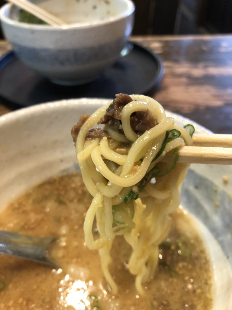 期間限定の「牛すじコンみそらーめん」